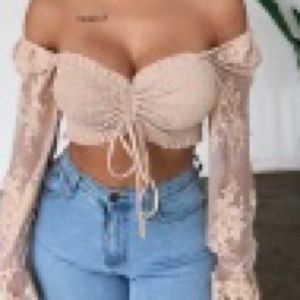 Crop top long sleeve